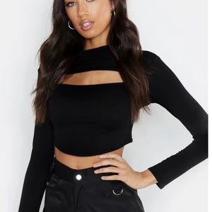 Keyhole crop top